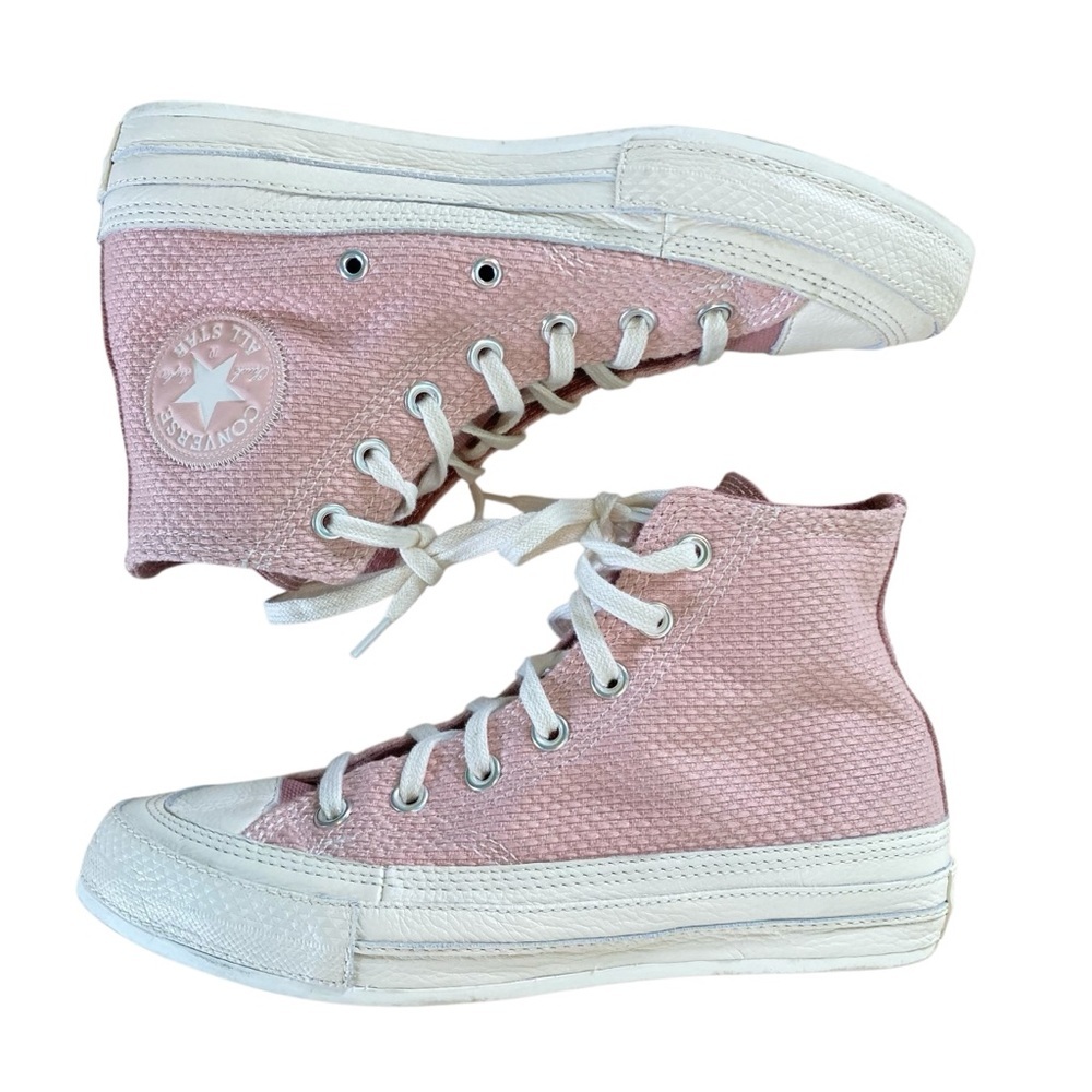 Converse Chuck 70 High Top All Star Sneakers Logo‎ Lace Up Pink (Size 8) - Picture 5 of 15
